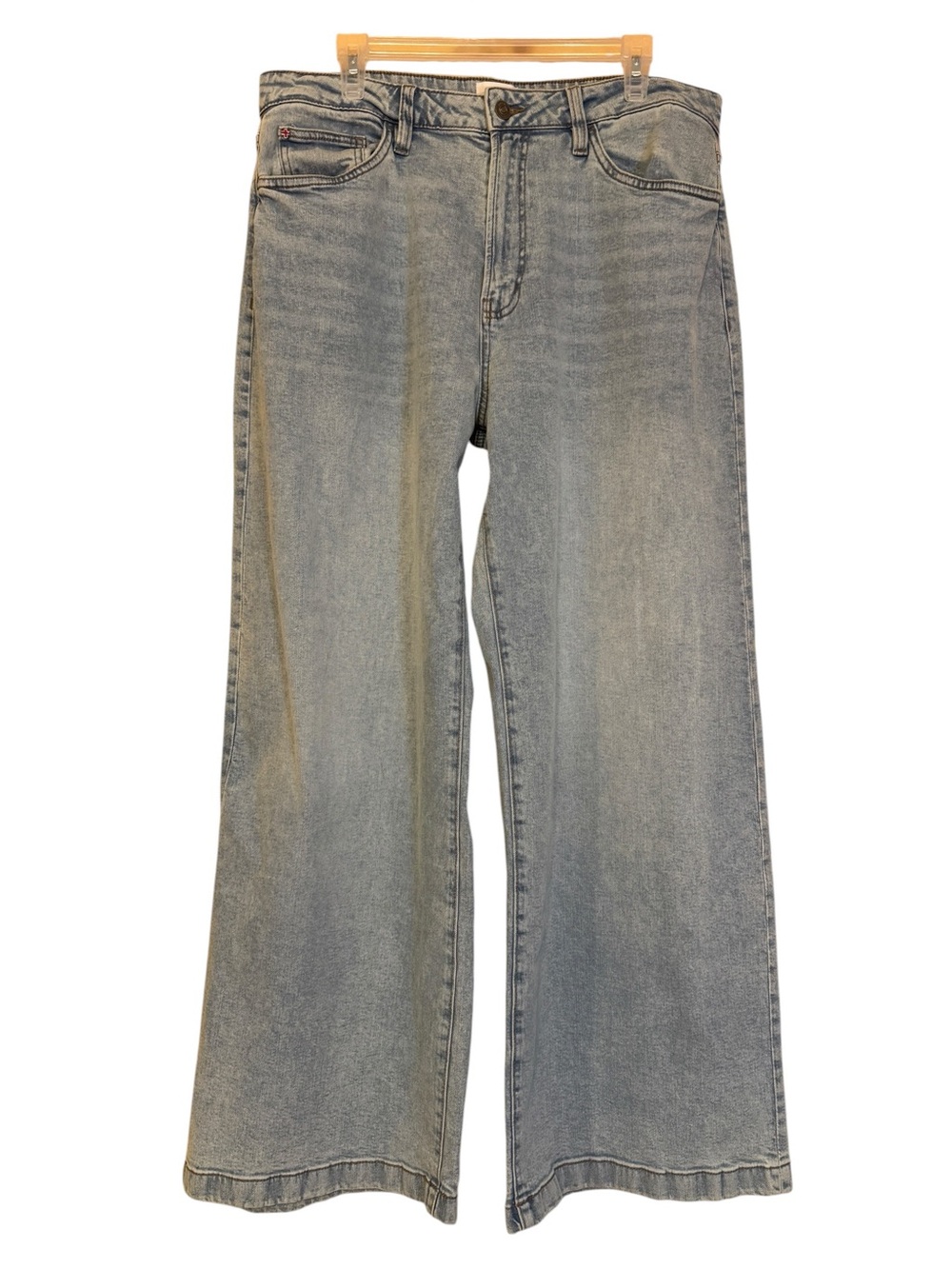 Hudson Jolene Wide Leg Jeans Whip Smart Wash Women’s Size 32 NWT